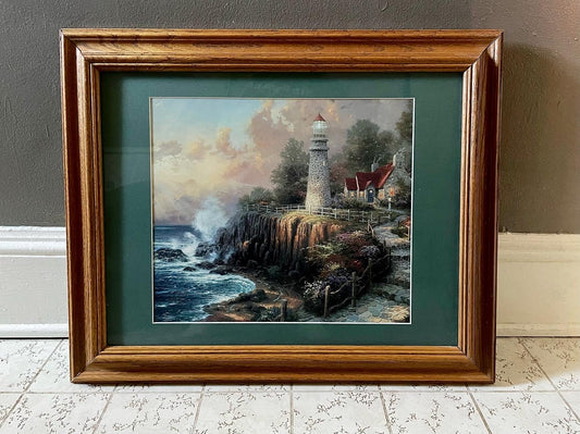 Thomas Kinkade “The Light of Peace” Framed Print