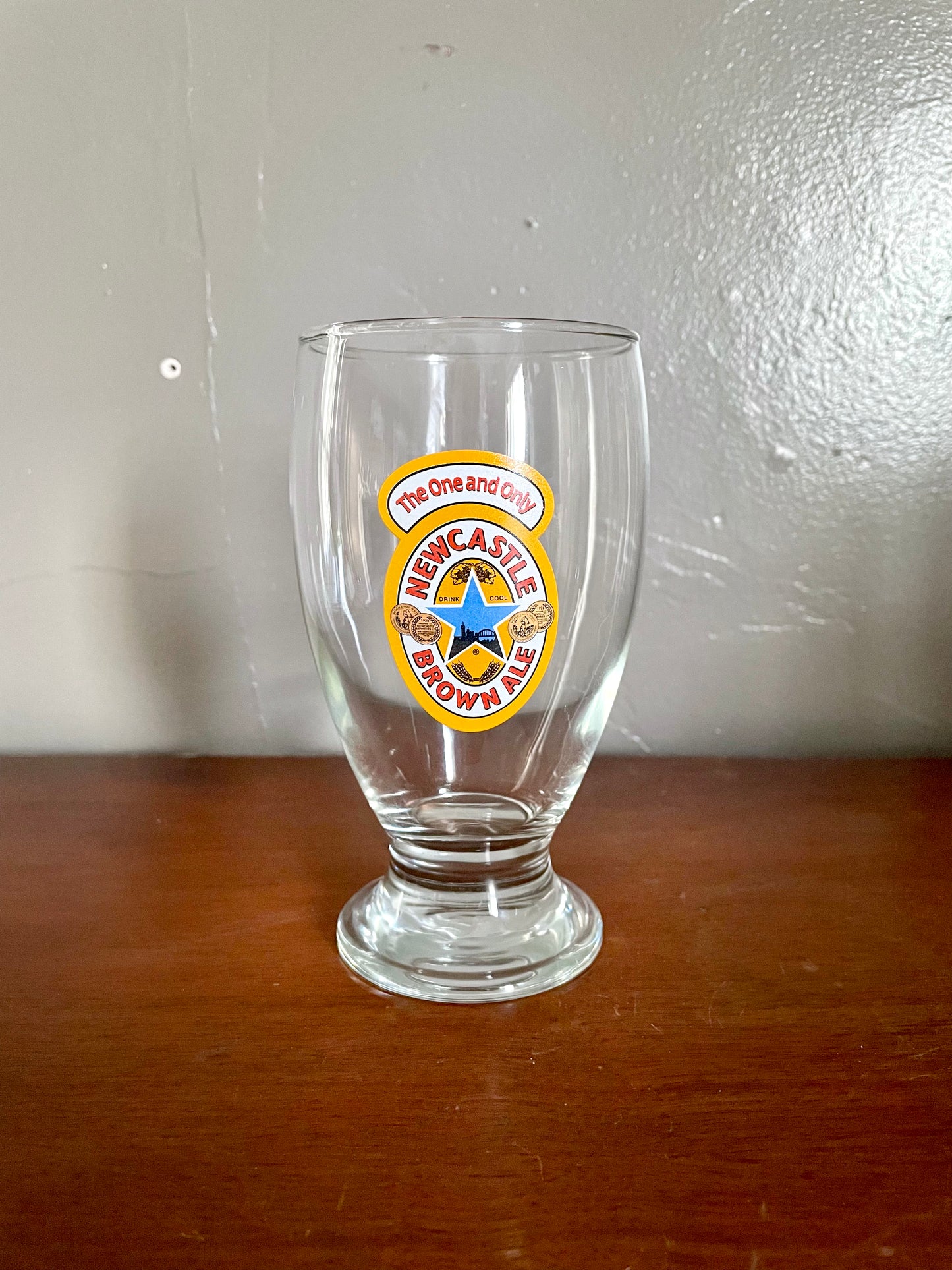 Newcastle Schooner Pint Glass