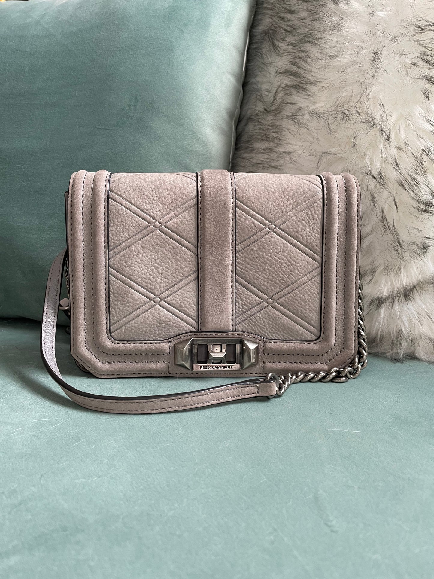 Rebecca Minkoff Suede Crossbody Bag