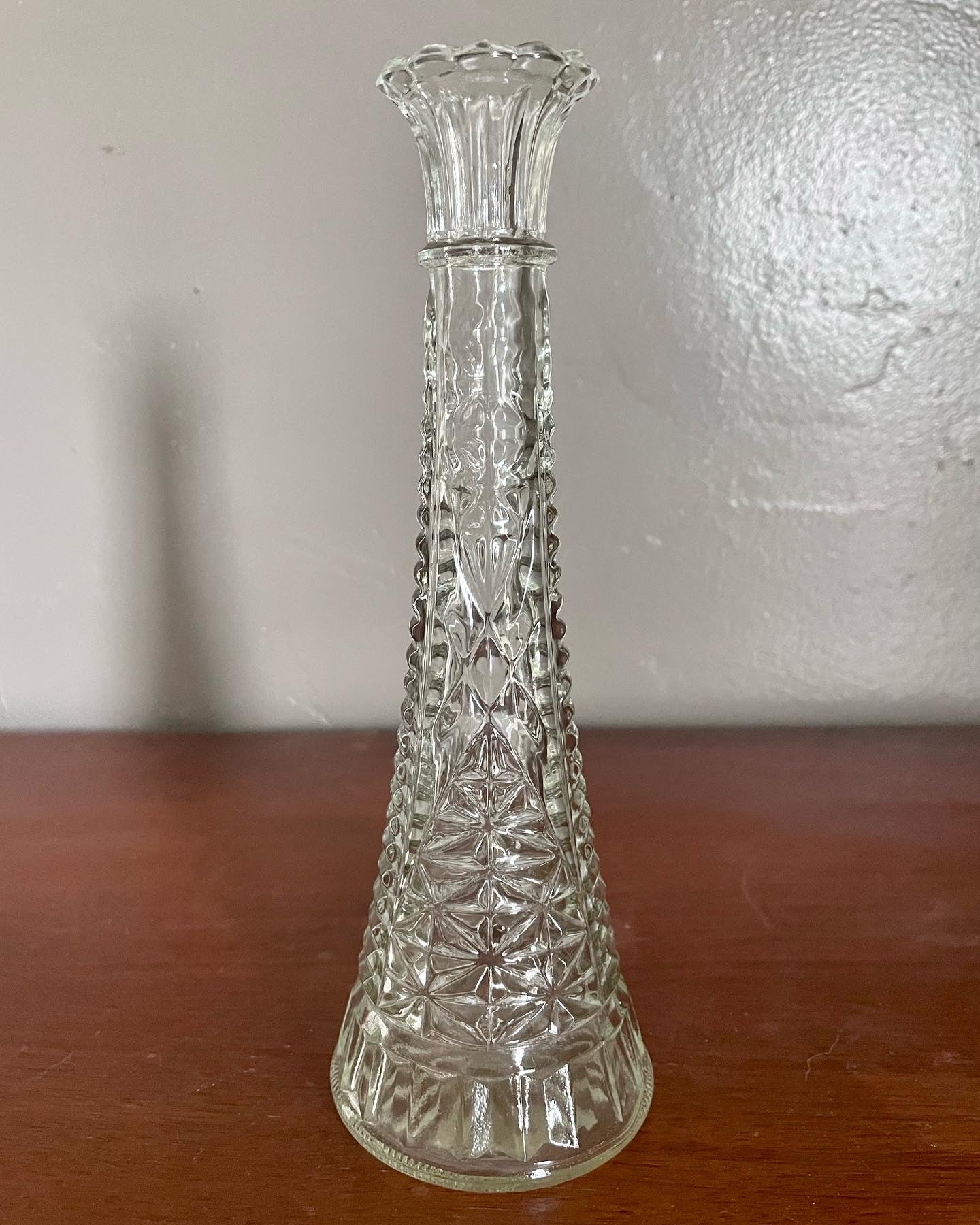 Crystal Cut Glass Vase