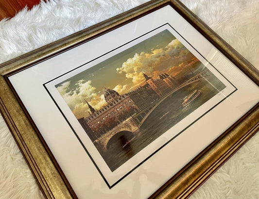 “The Seine” Limited Edition Framed Piece by Alexander Chen