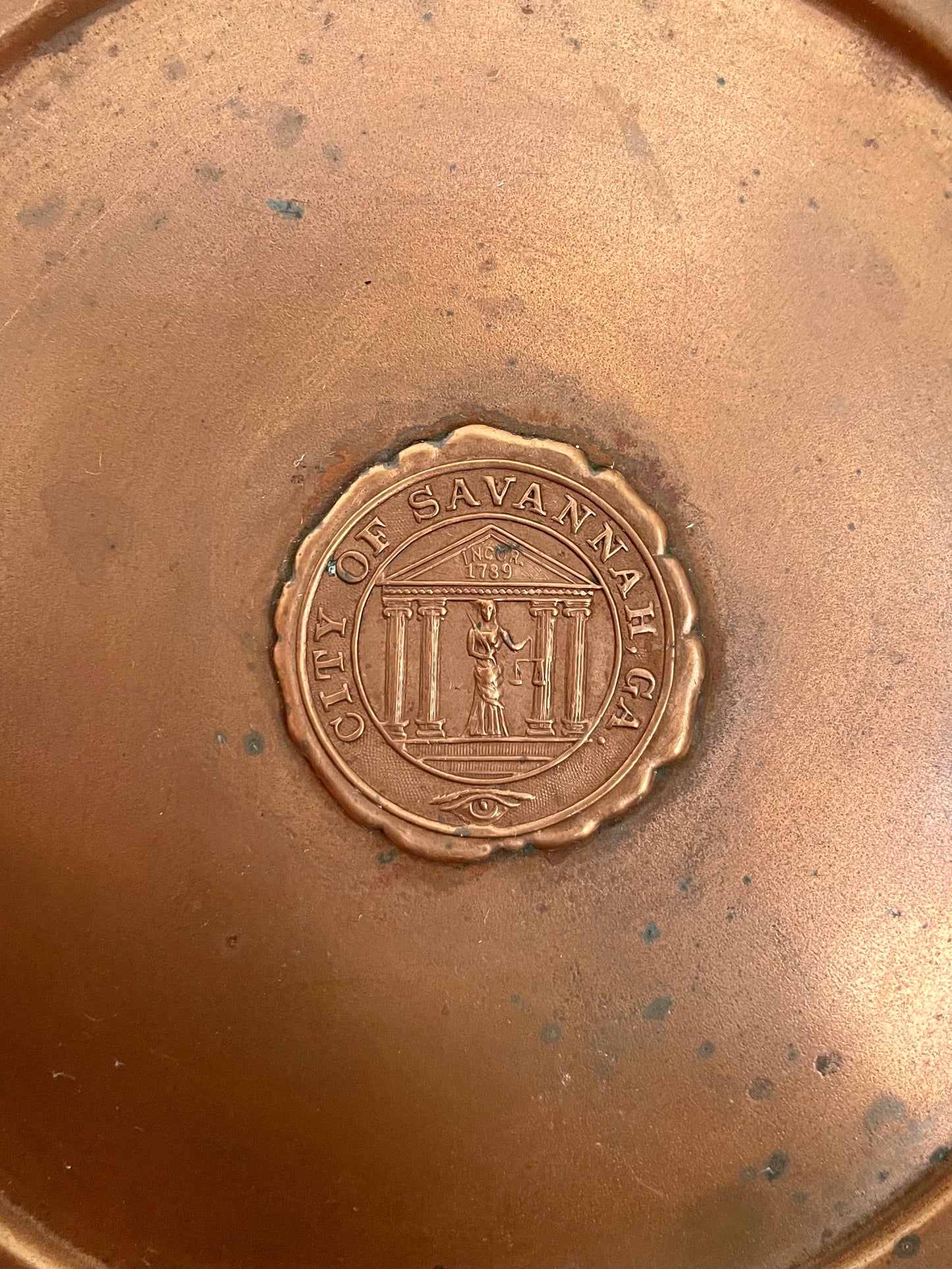 Vintage Copper Ash Tray