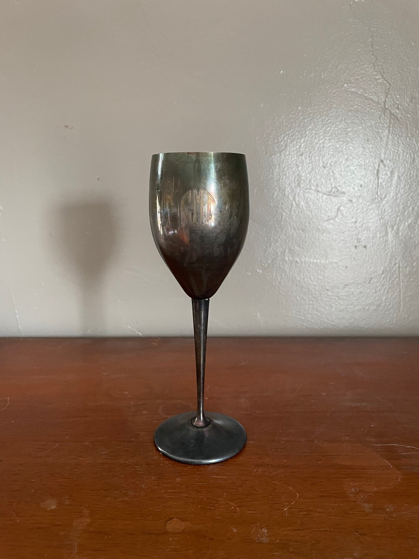 Vintage Metal Goblet