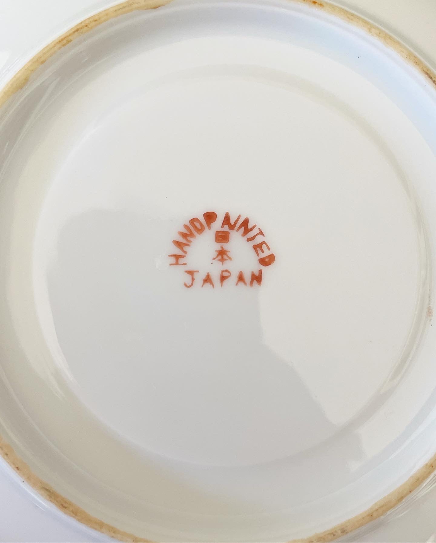 Small Hand Painted Japanese Plates