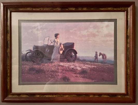 Framed Model T Print by Bruce Greene