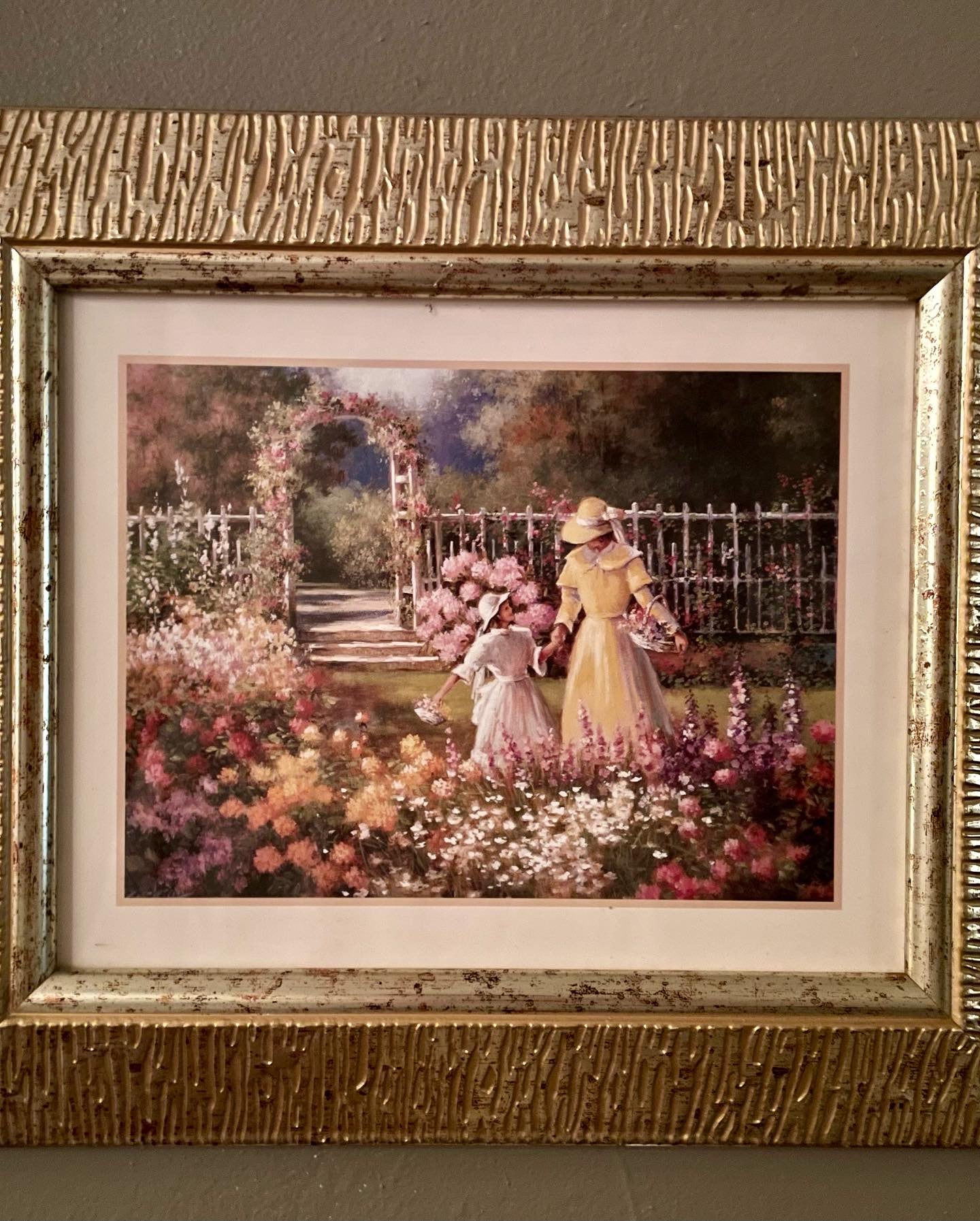 Pair of Framed Mother & Daughter Prints