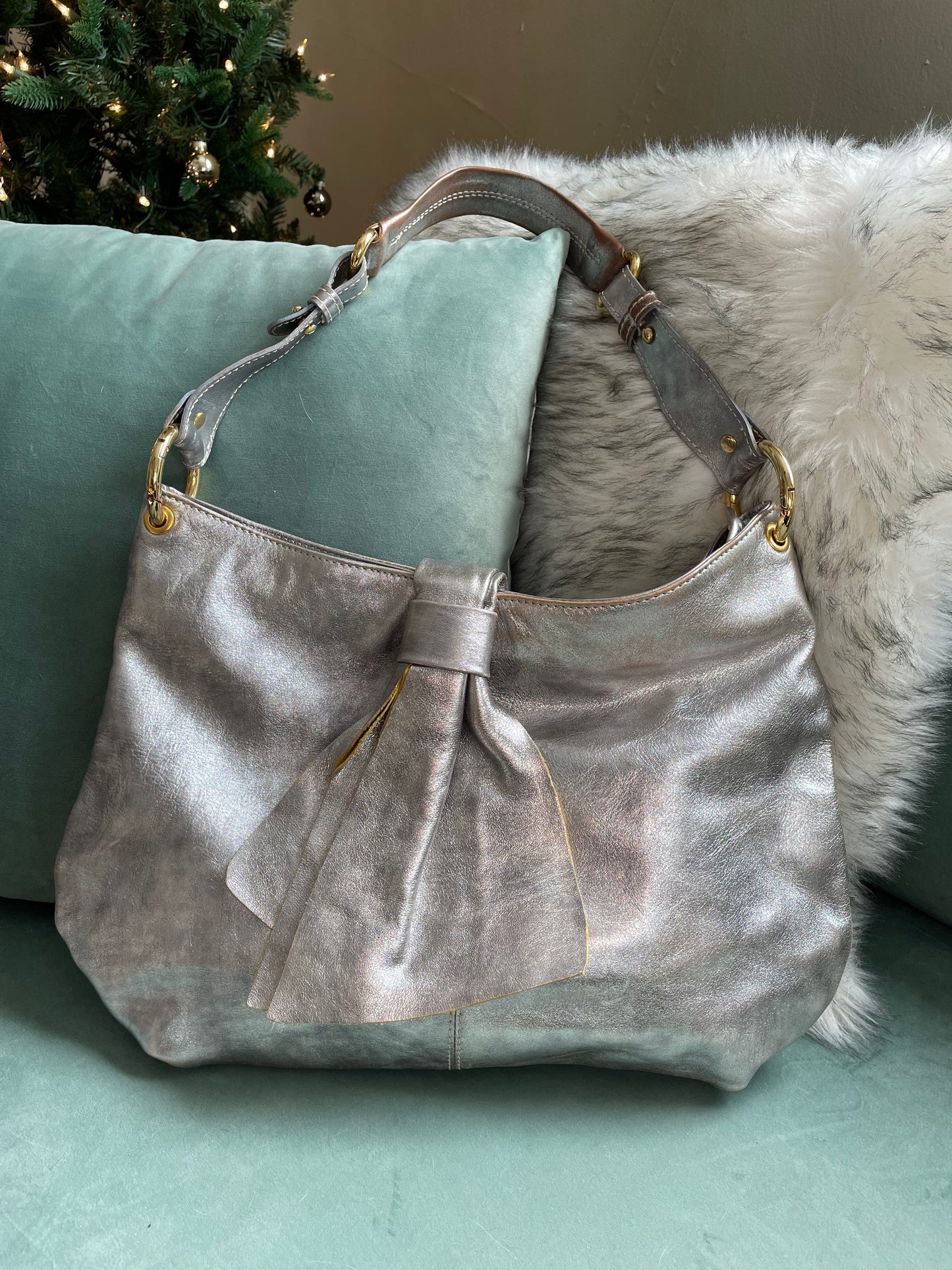 Vintage Marco Buggiani Italian Leather Bag