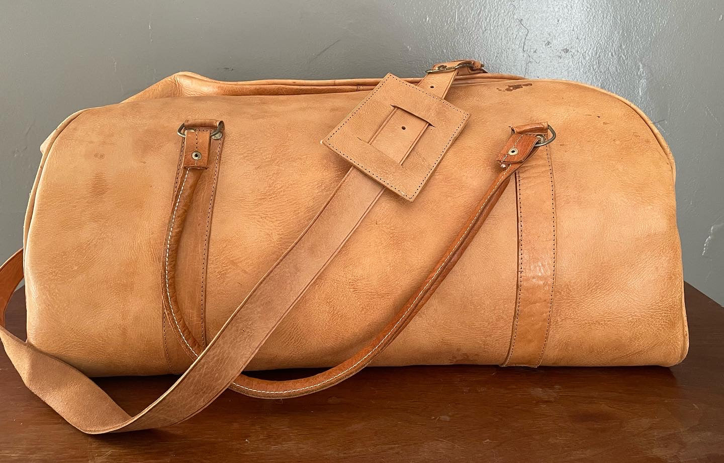 Genuine Leather Weekender Bag