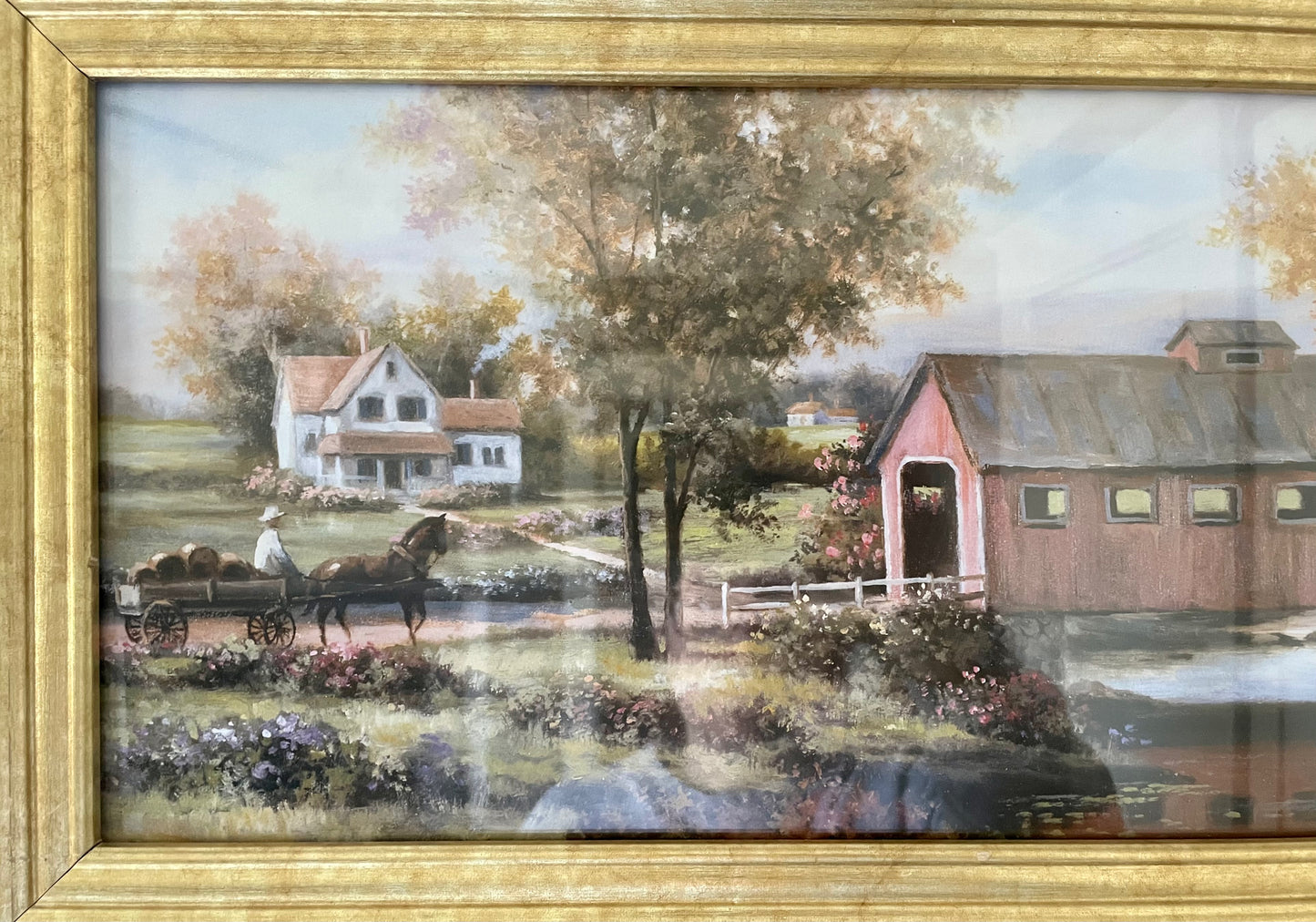 Campbell’s Covered Bridge Framed Print