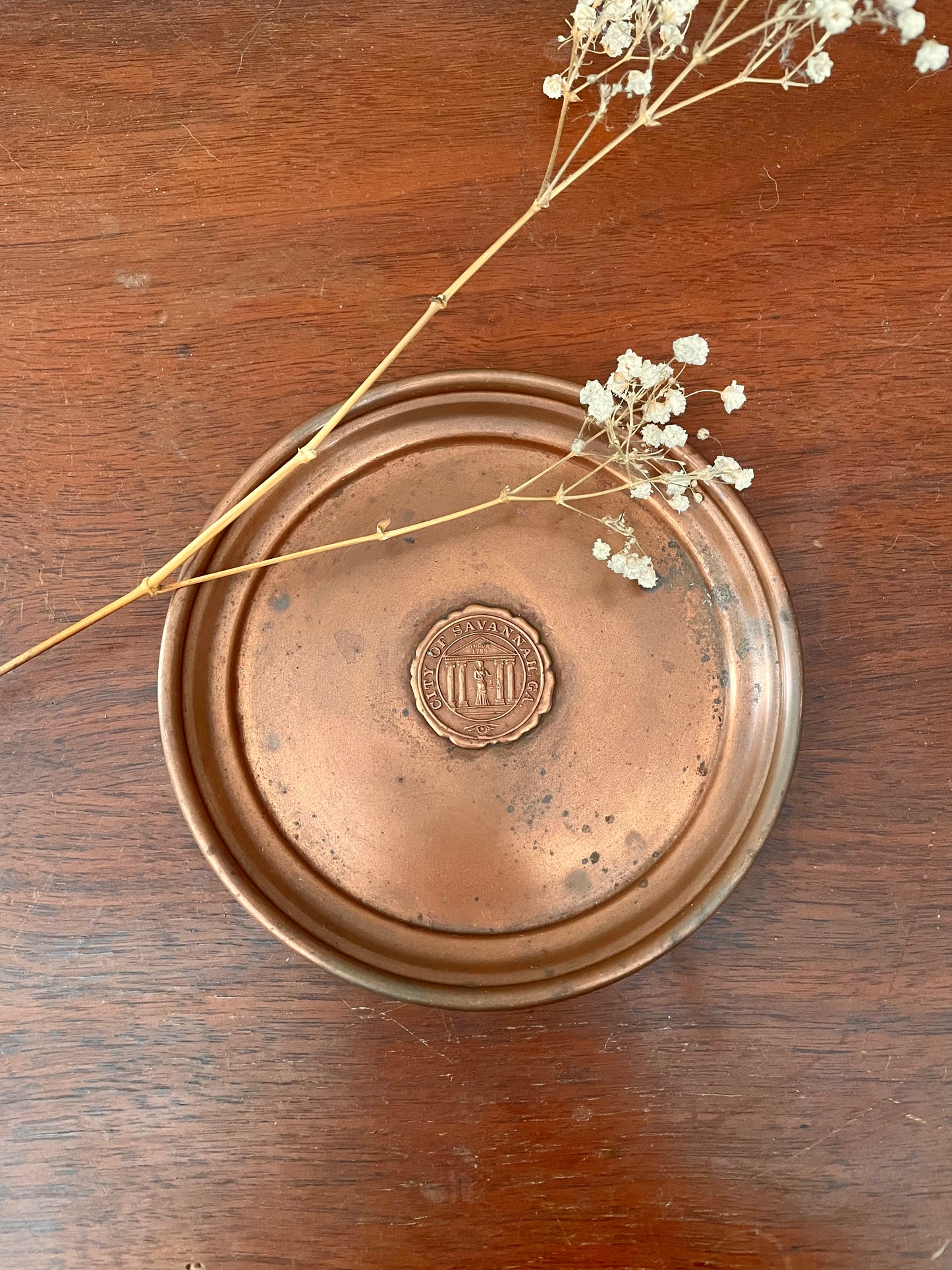 Vintage Copper Ash Tray