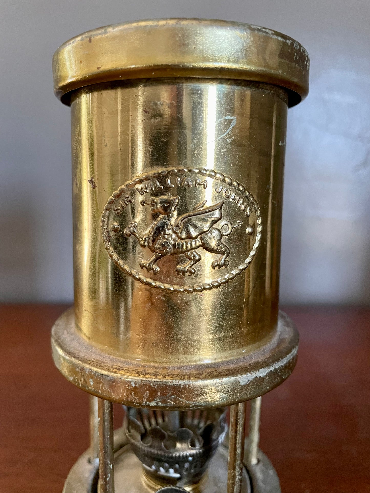 Vintage Welsh Miner’s Lamp