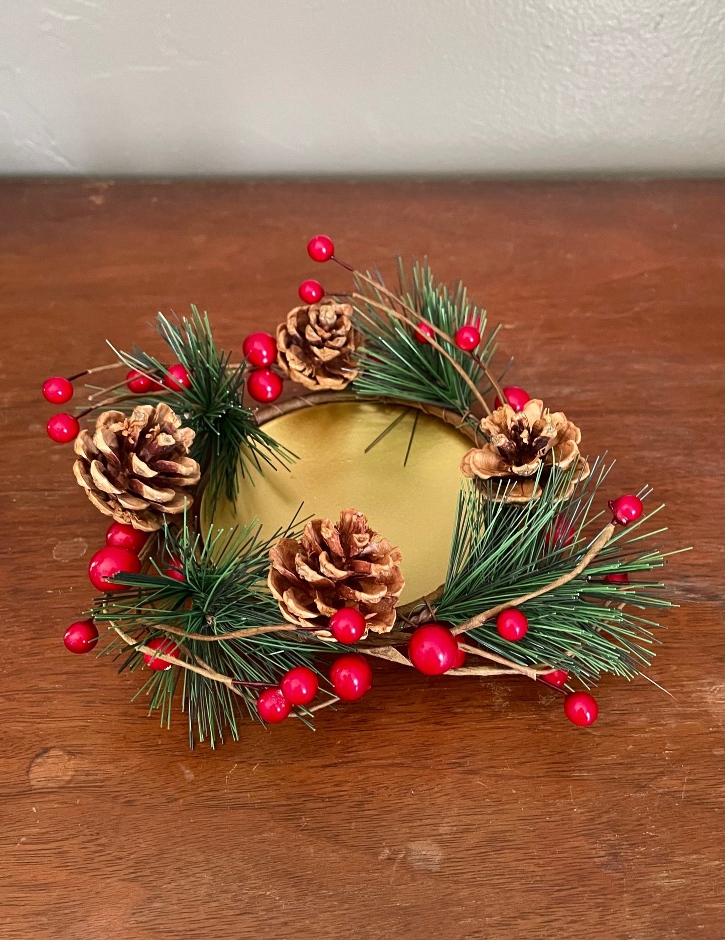 Christmas Candle Wreaths