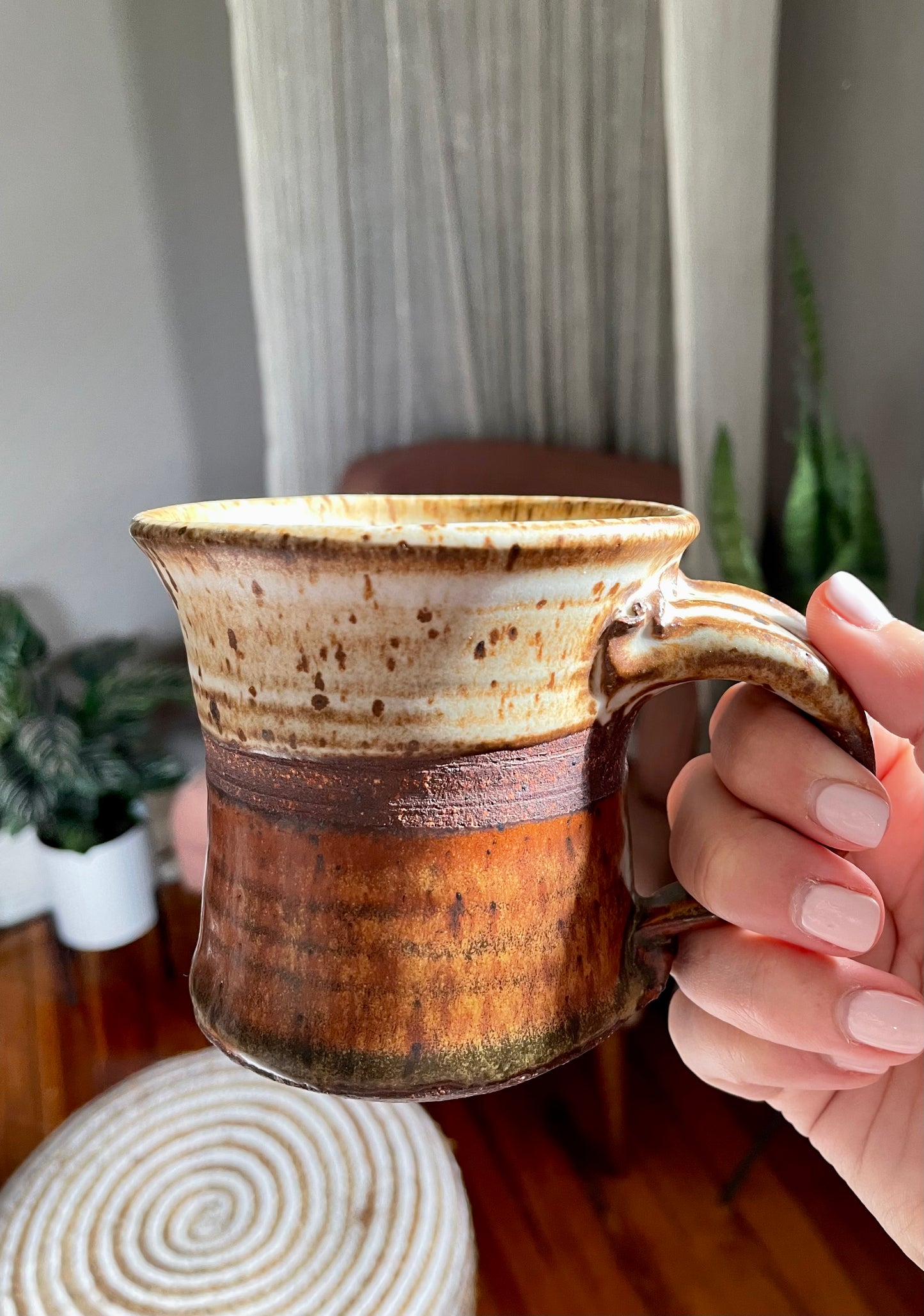 Speckled Pottery Mug