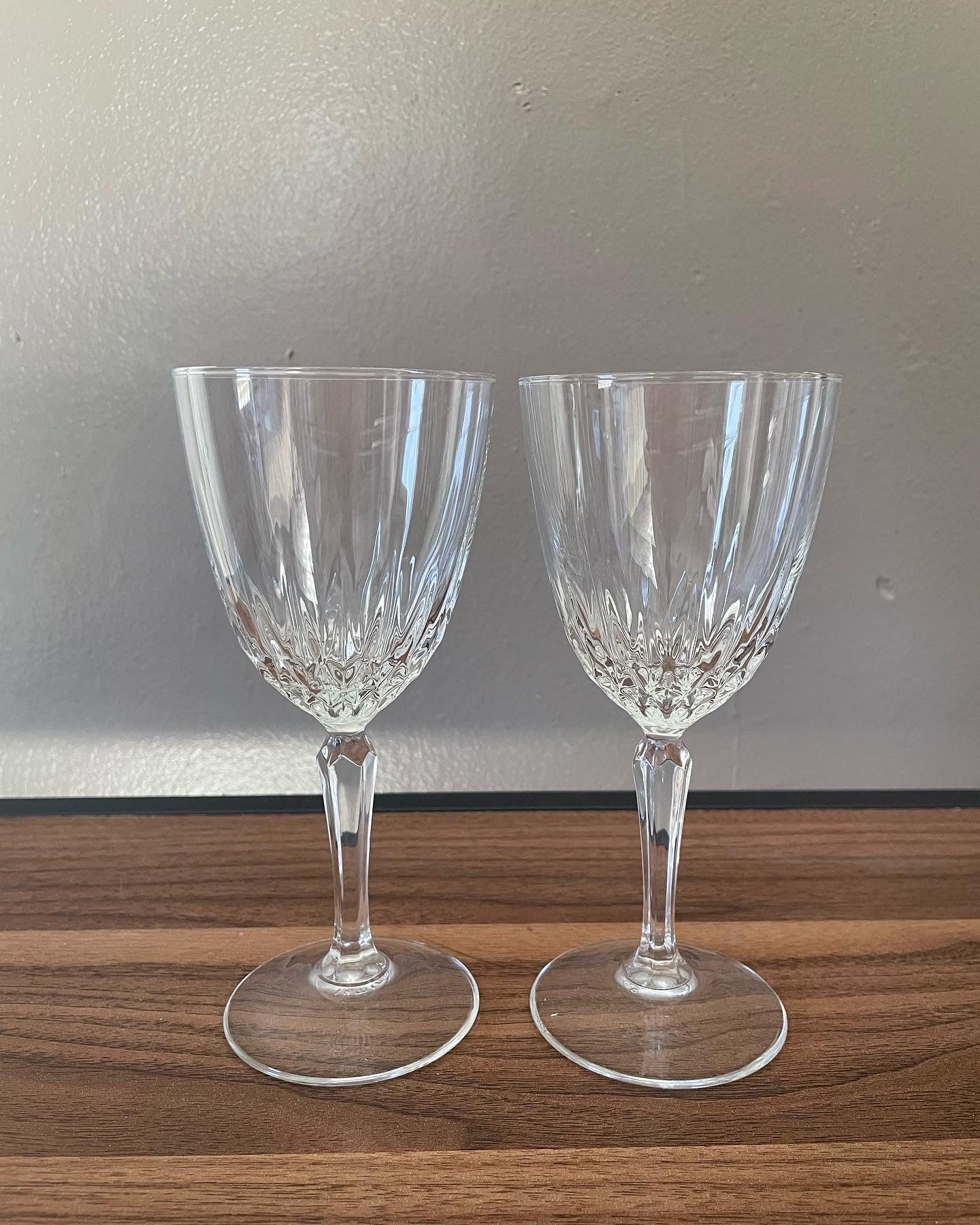 Crystal Cut Glasses