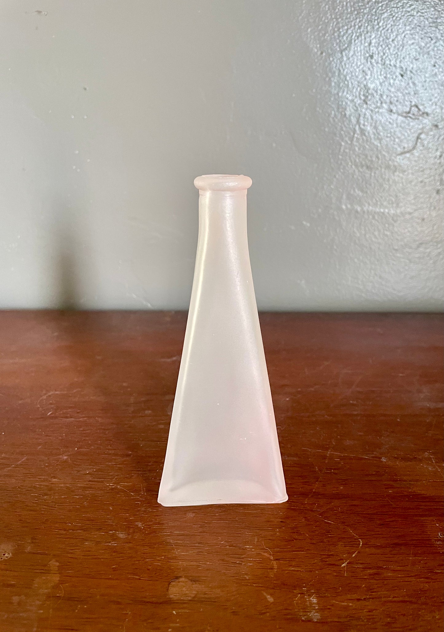 Frosted Pink Vase