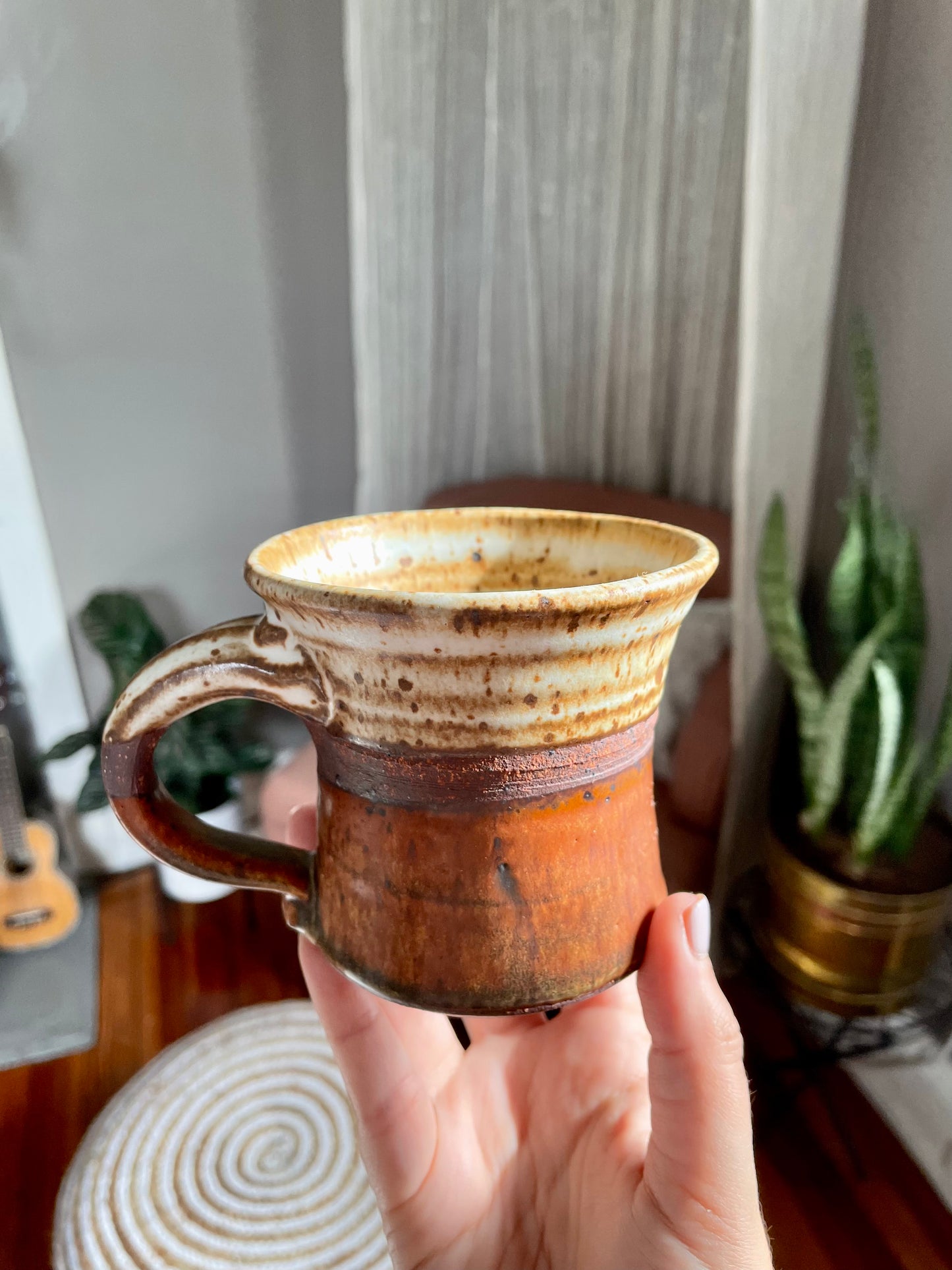 Speckled Pottery Mug