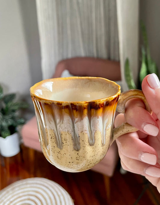 Ceramic Espresso Cups & Saucers